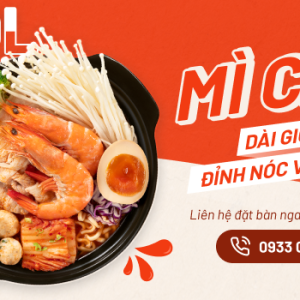 🎄 ƯU ĐÃI GIÁNG SINH TẠI MÌ CAY YEOL – MUA 1 MÌ CAY TẶNG NGAY 1 NƯỚC 