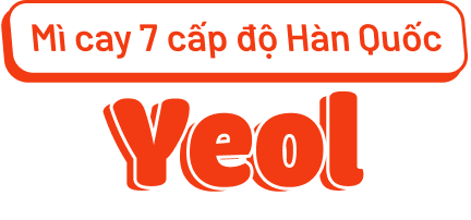 Mì cay Yeol 7 cấp độ Hàn Quốc 